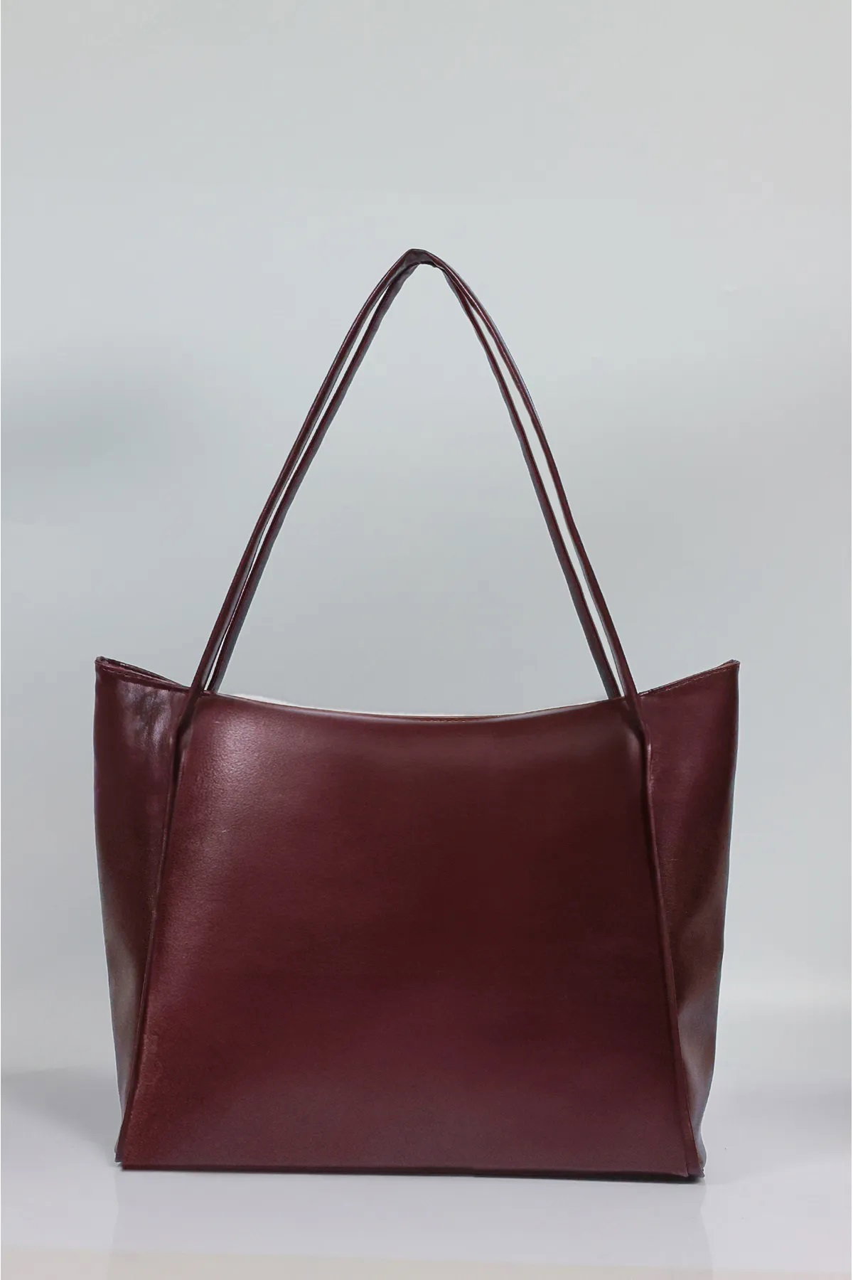 Kadın Bordo Çanta - 26482 - 2