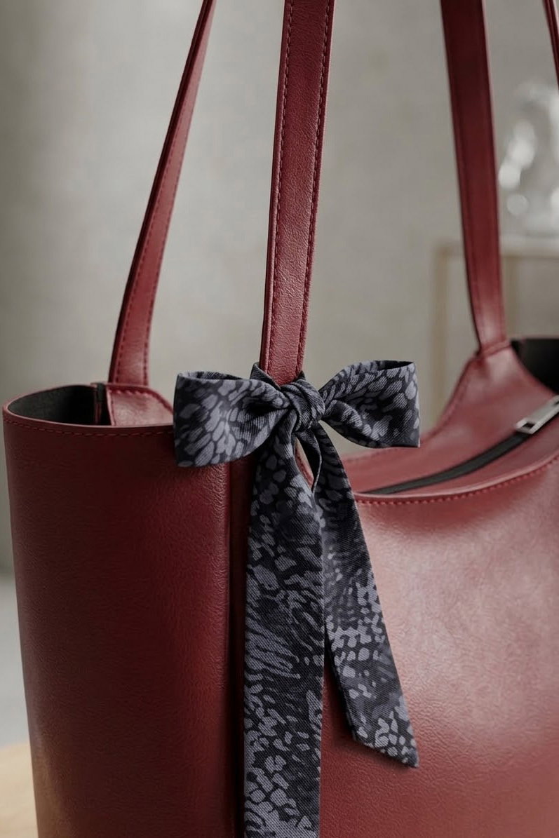 Kadın Bordo Flarlı Kol Çantası - 28654-BORDO - 2