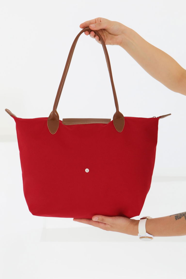 Kadın Bordo Kol Çantası - 27467 - TOFİSA