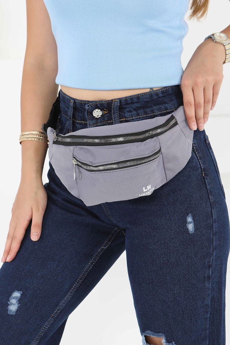 Kadın Füme Bel Çantası - 25660 - TOFİSA