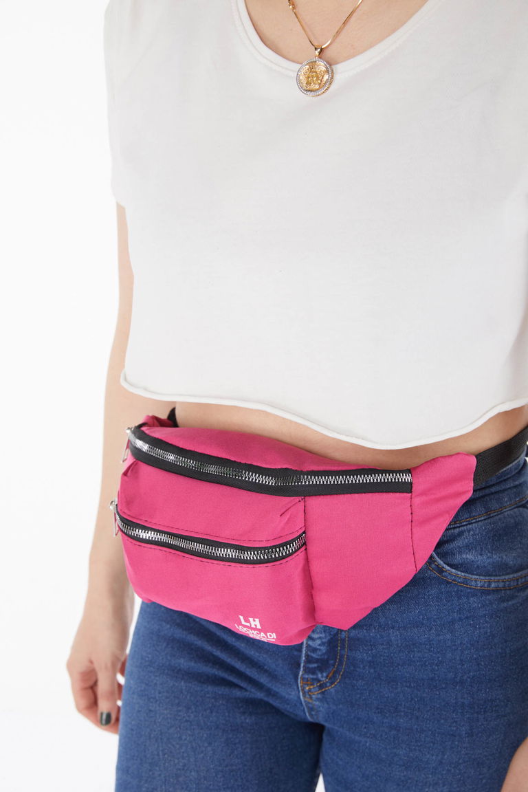 Kadın Fusya Bel Çantası - 25660 - TOFİSA