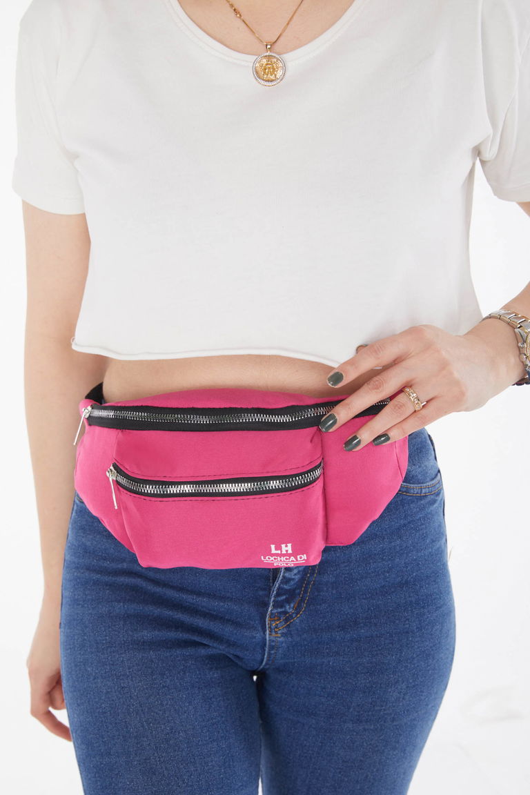 Kadın Fusya Bel Çantası - 25660 - TOFİSA