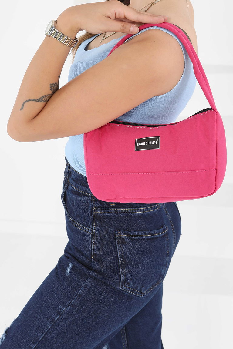 Kadın Fusya Çanta - 21078 - TOFİSA