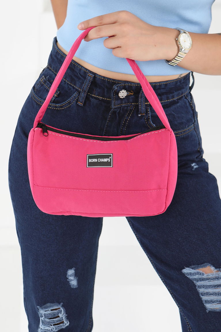 Kadın Fusya Çanta - 21078 - TOFİSA