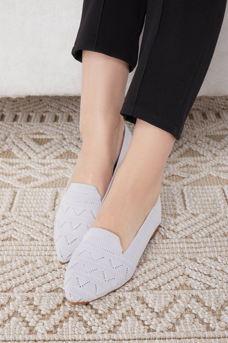 Kadın Gri Babet - 25202 - TOFİSA