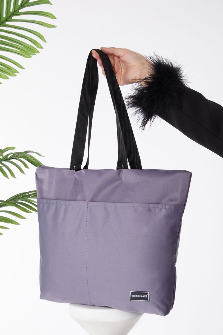 Kadın Gri Çanta - 24690 - TOFİSA