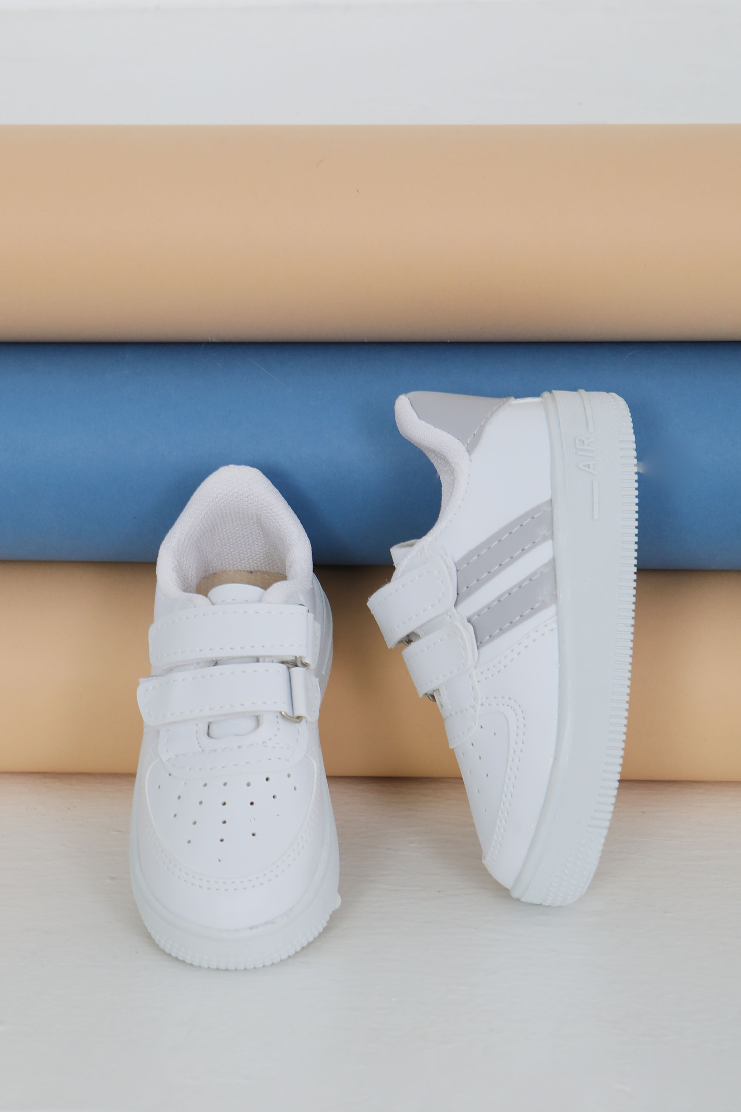 Kadın Gri Renkli Bebek Ayakkabı - 27483 - 2