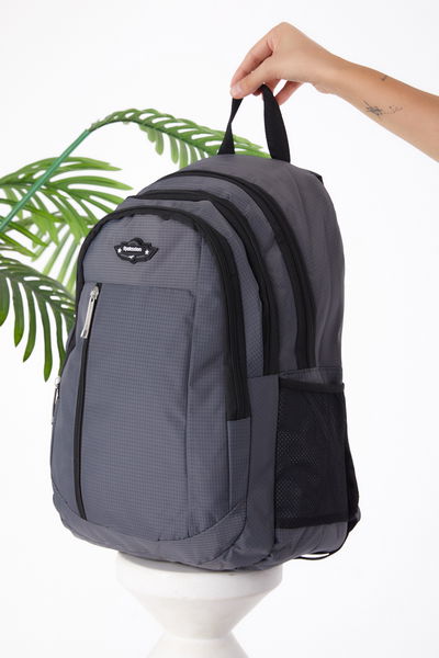 Kadın Gri Sırt Çantası - 26178 