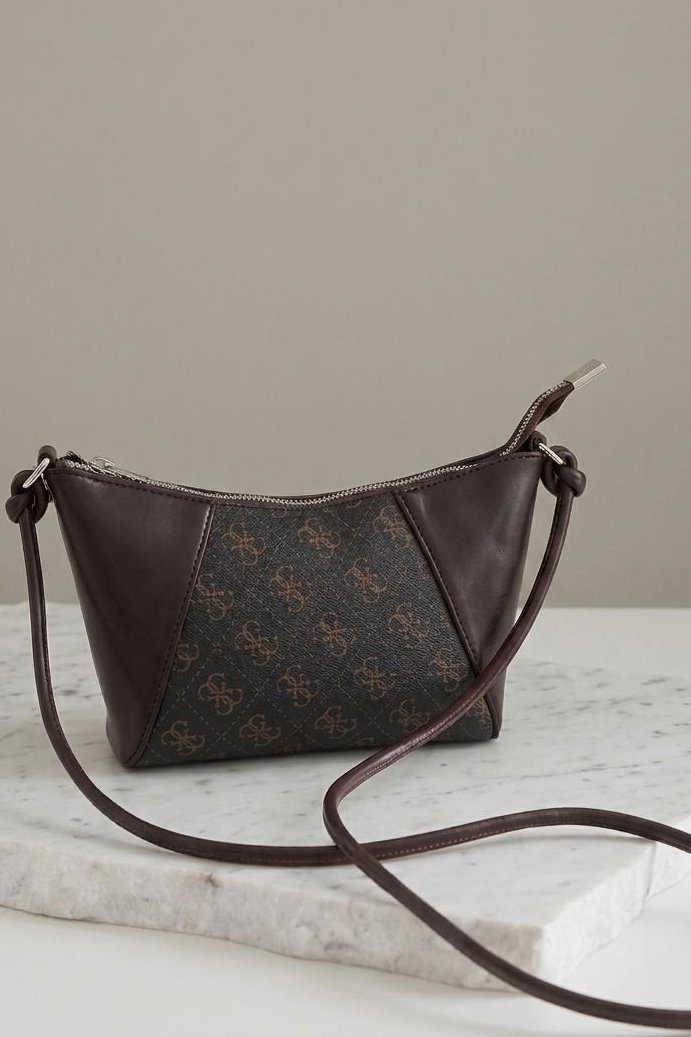 Kadın Kahve Mini Omuz Çantası - 28740-KAHVE - 1