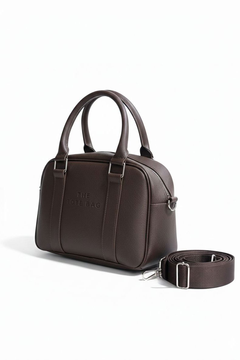 Kadın Kahve Omuz Suni Deri Çanta - 28226-KAHVE - 1