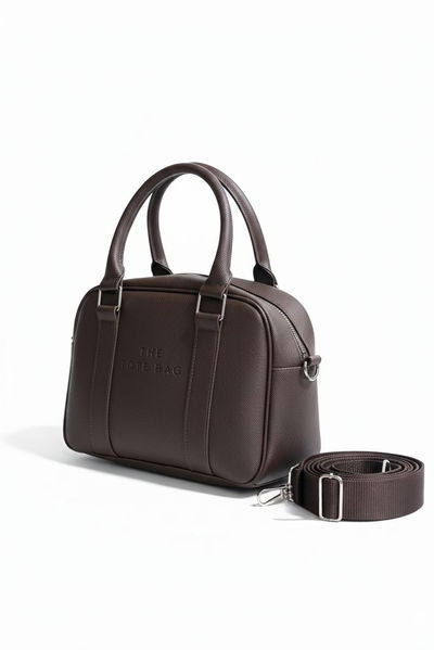 Kadın Kahve Omuz Suni Deri Çanta - 28226-KAHVE 