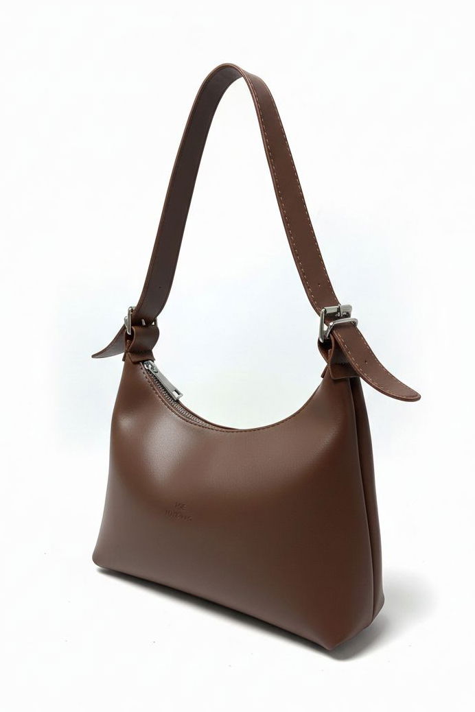 Kadın Kahve Suni Deri Kol Çantası - 28170-KAHVE - 1