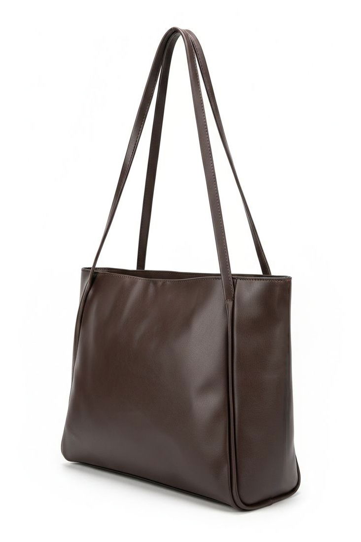 Kadın Kahve Suni Deri Kol Çantası - 28260-KAHVE - 2