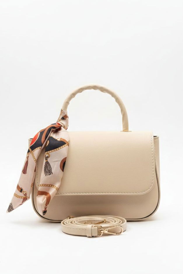 Kadın Krem Mini El Çantası - 28135-KREM - 1