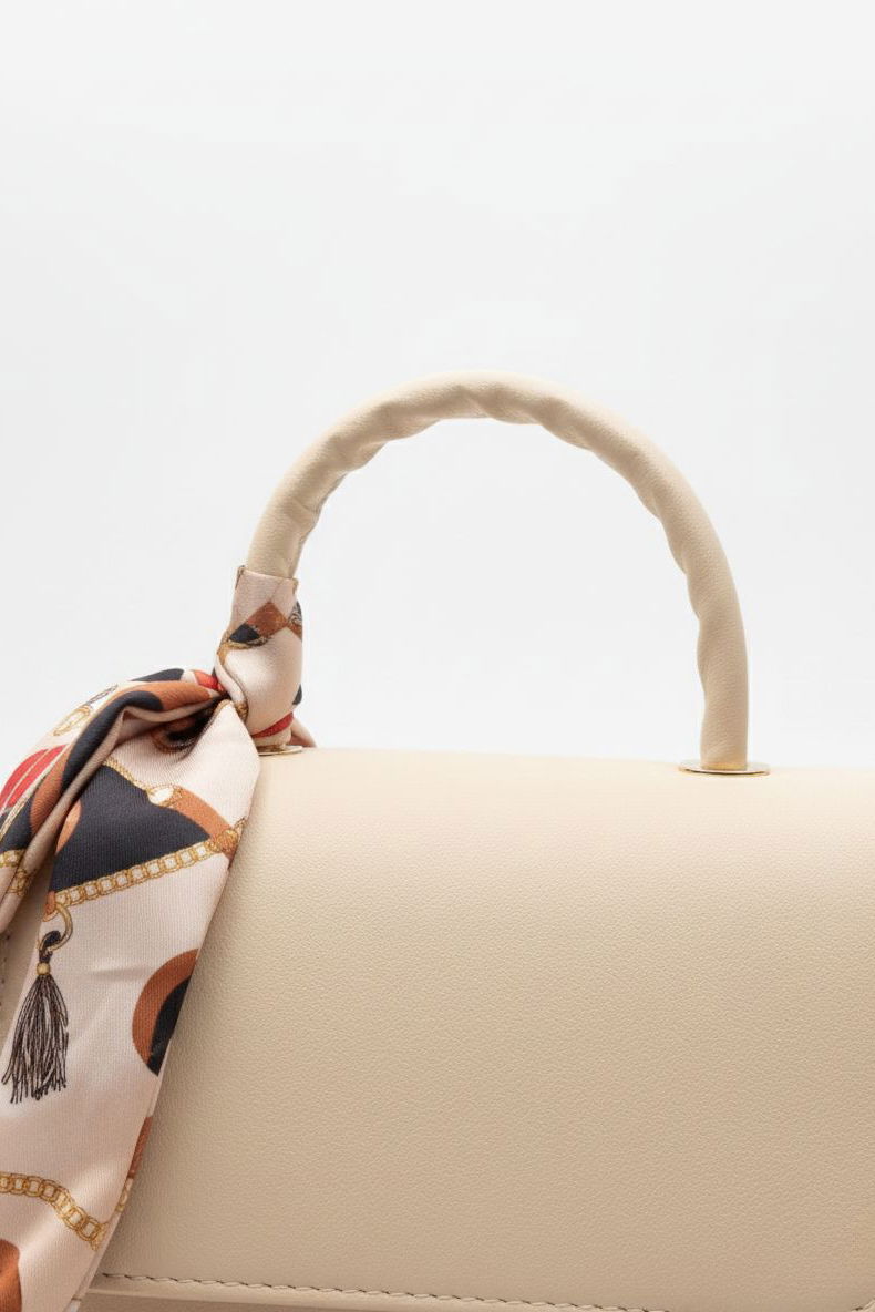 Kadın Krem Mini El Çantası - 28135-KREM - 3