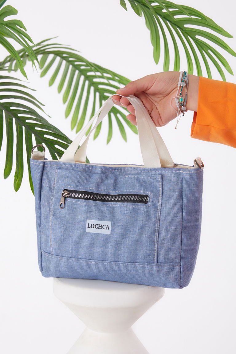 Kadın Lacivert Çanta - 26011 - TOFİSA