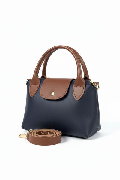 Kadın Lacivert Mini El Çantası - 28137-LACIVERT 