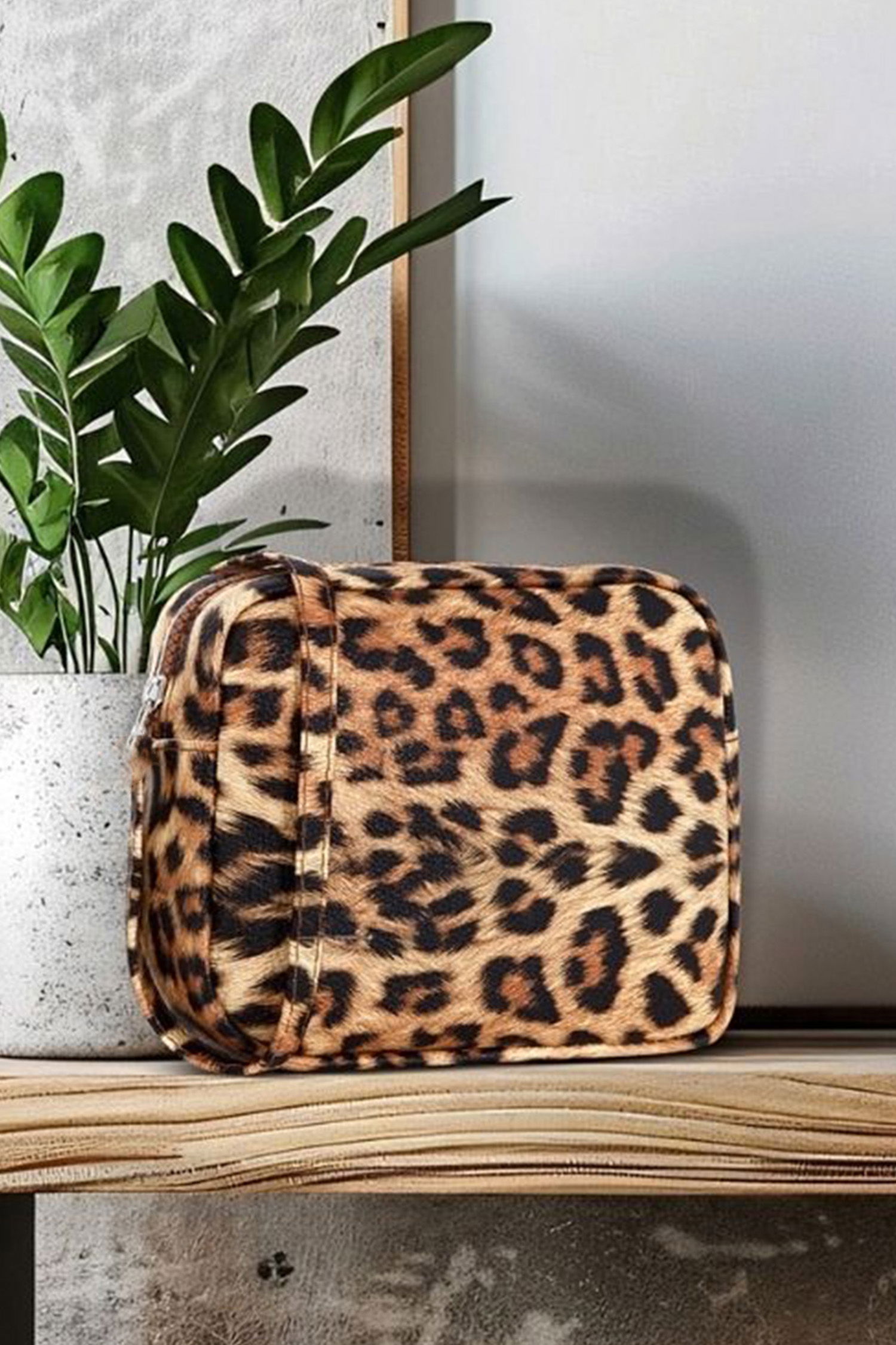 Kadın Leopar Leopar Desenli Çanta - 26508 - 1