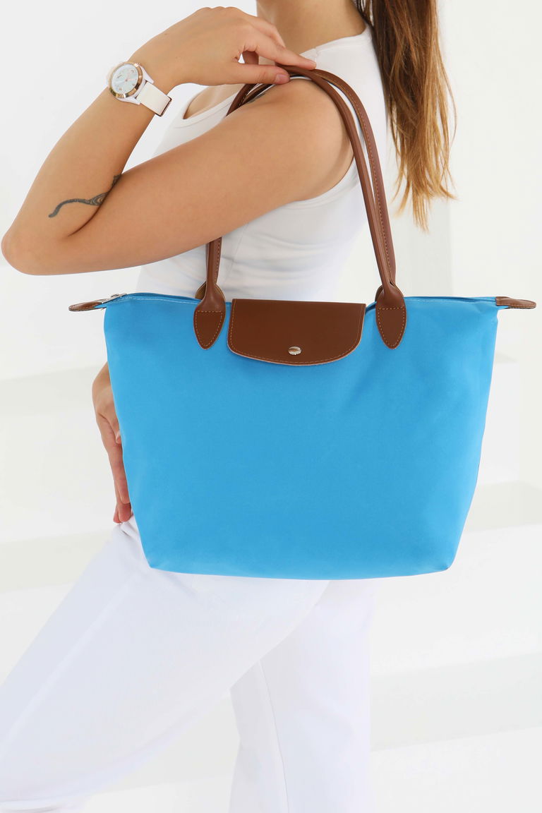 Kadın Mavi Kol Çantası - 27467 - TOFİSA