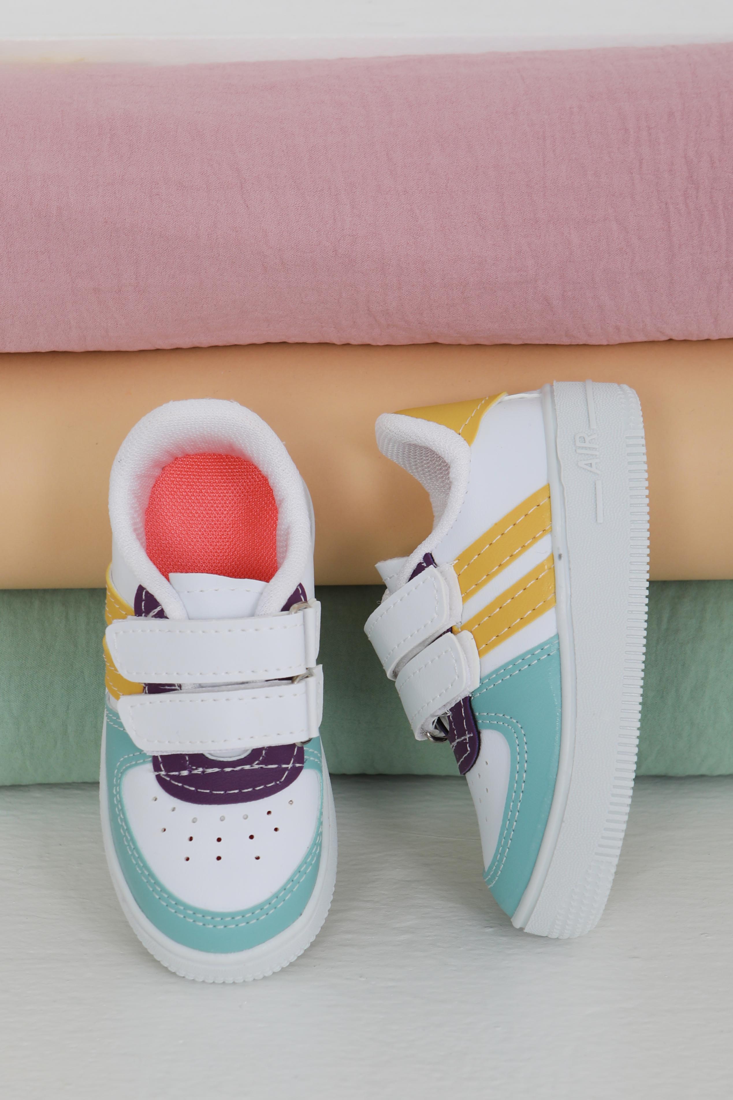 Kadın Mint-sari Renkli Bebek Ayakkabı - 27483 - 2