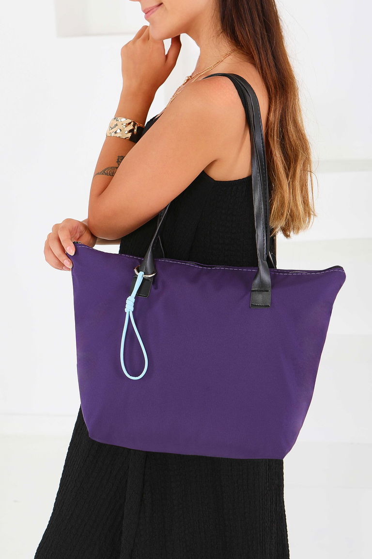 Kadın Mor Kol Çantası - 27541 - TOFİSA