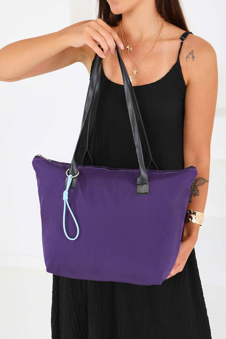 Kadın Mor Kol Çantası - 27541 - TOFİSA