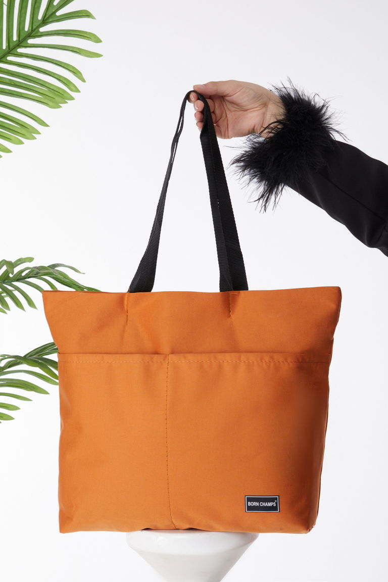 Kadın Oranj Çanta - 24690 - TOFİSA