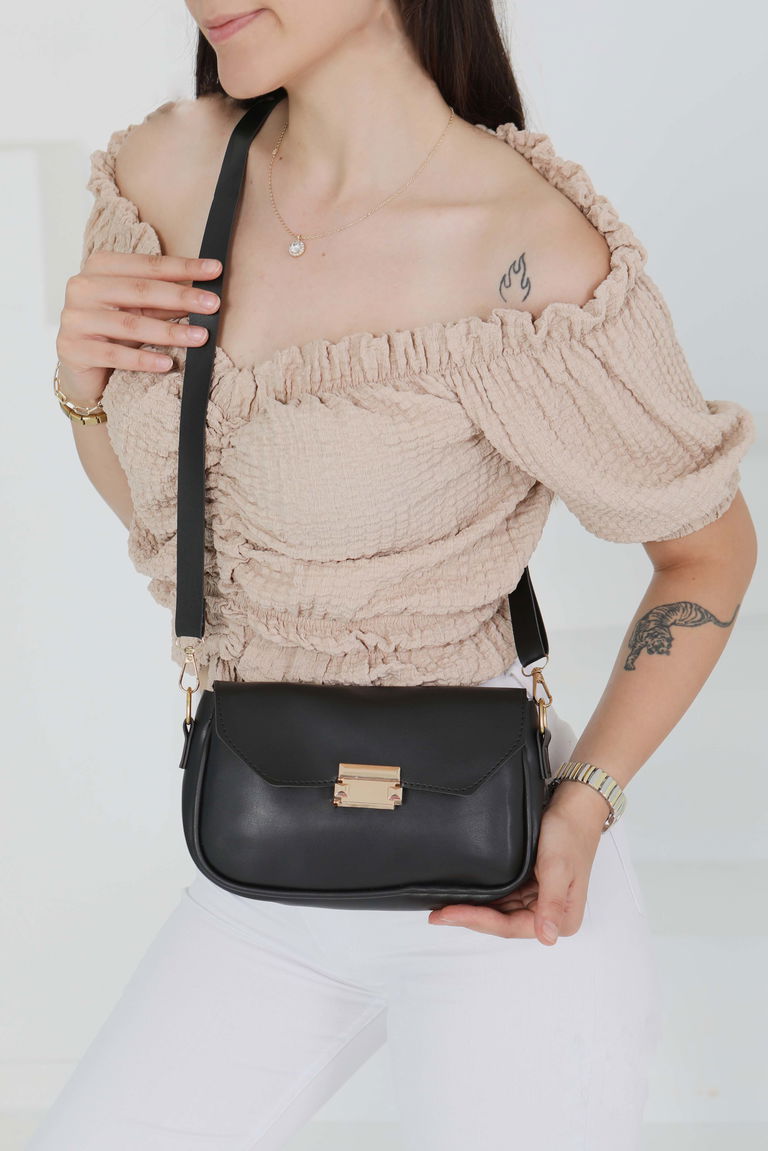 Kadın Siyah Çanta - 27489 - TOFİSA