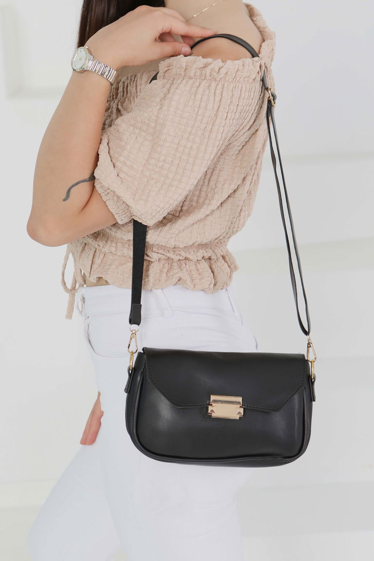 Kadın Siyah Çanta - 27489 - TOFİSA