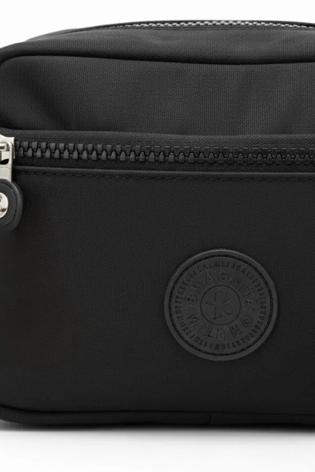 Kadın Siyah Cepli Çanta - 28136-SIYAH - TOFİSA