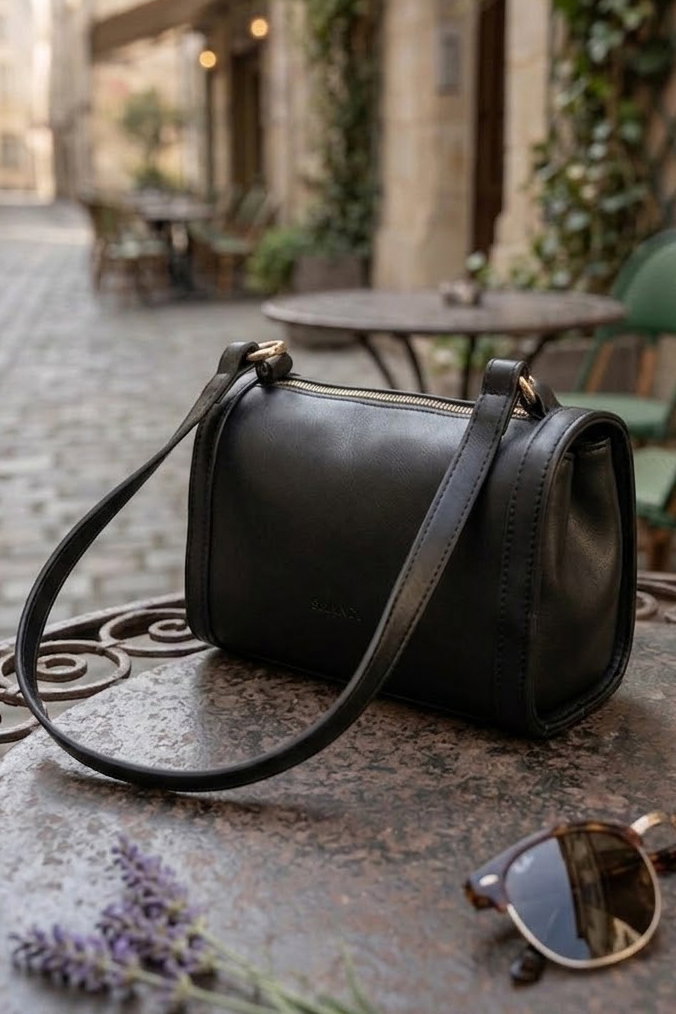 Kadın Siyah Mini Boy Çanta - 28892-SIYAH - 2