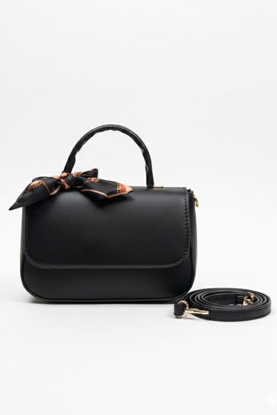 Kadın Siyah Mini El Çantası - 28135-SIYAH 