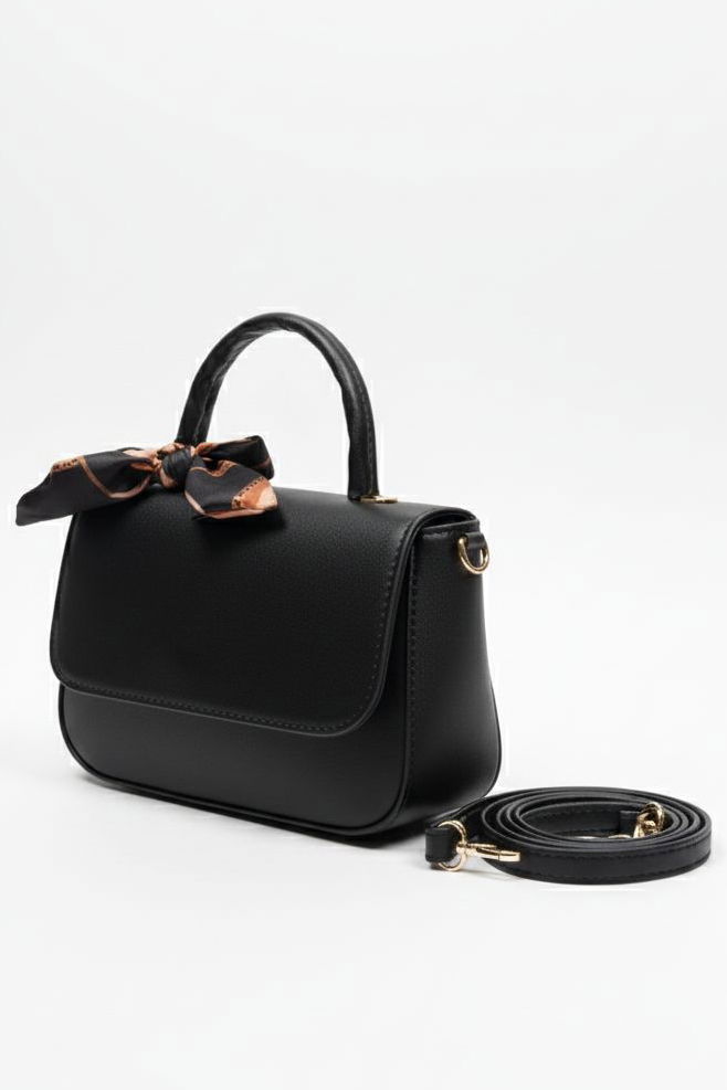 Kadın Siyah Mini El Çantası - 28135-SIYAH - 2