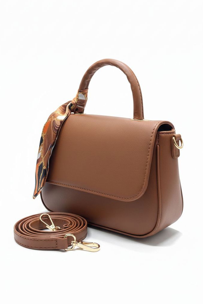 Kadın Taba Mini El Çantası - 28135-TABA - 1