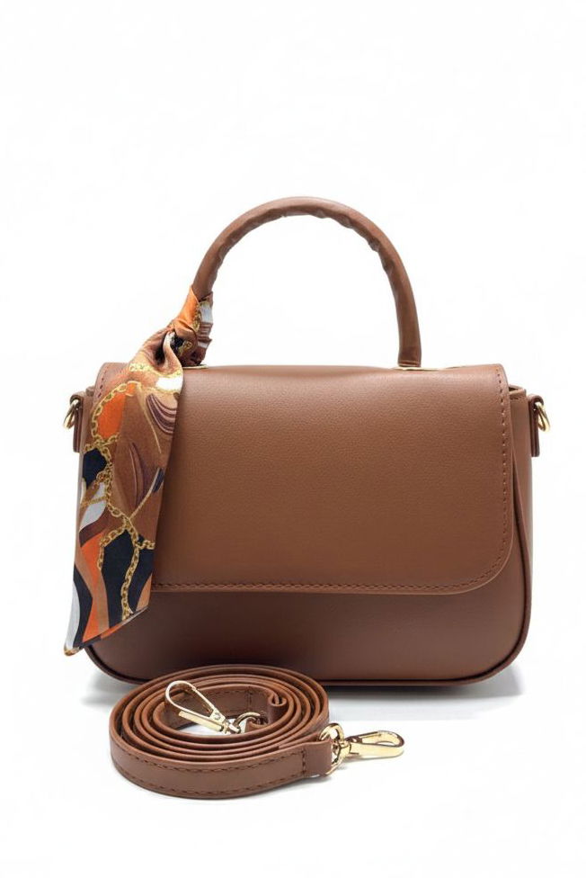 Kadın Taba Mini El Çantası - 28135-TABA - TOFİSA