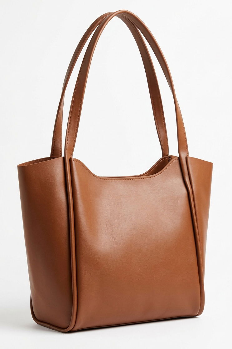 Kadın Taba Suni Deri Omuz Çantası - 28259-TABA - 1