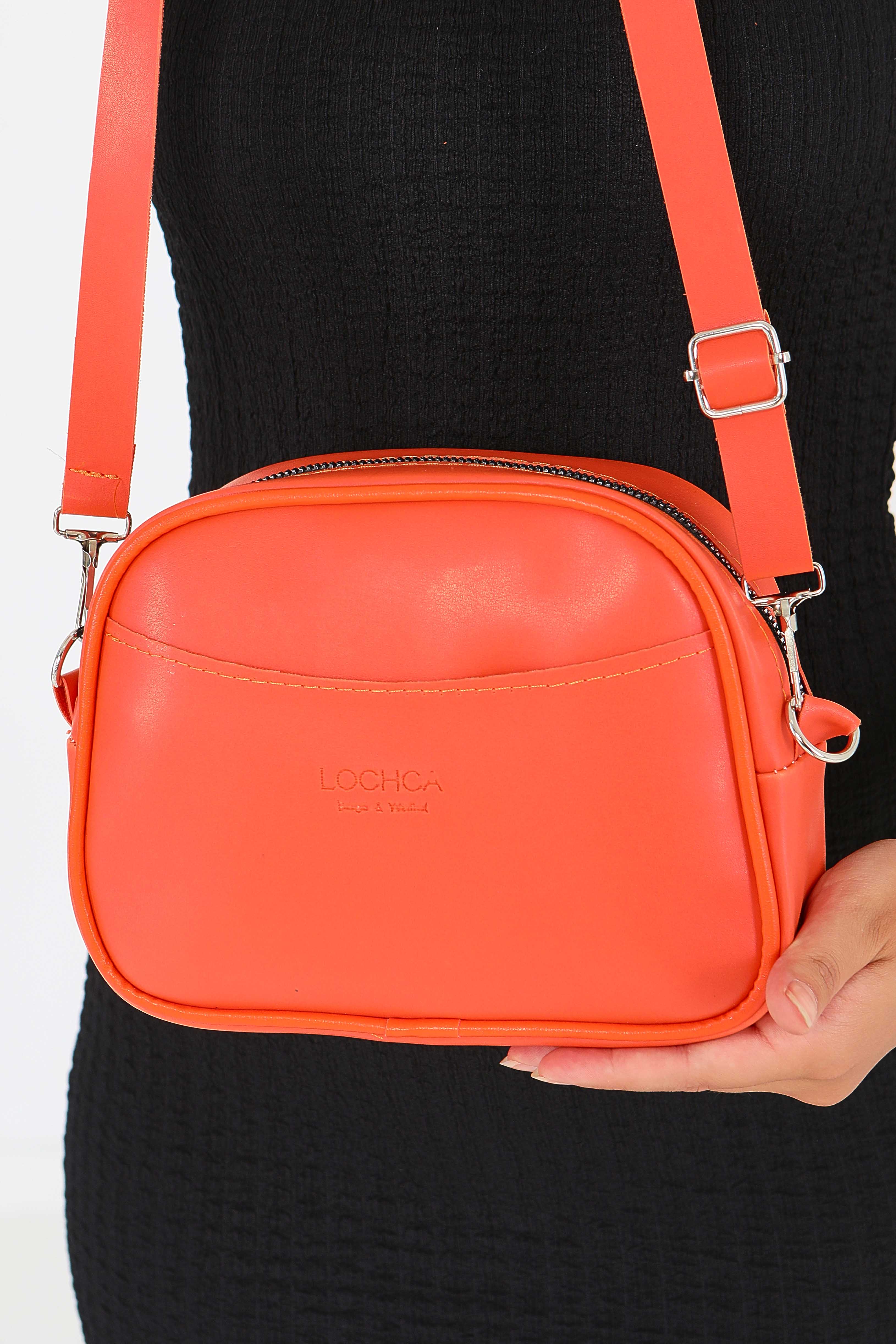 Kadın Turuncu Çanta - 27542 - 2