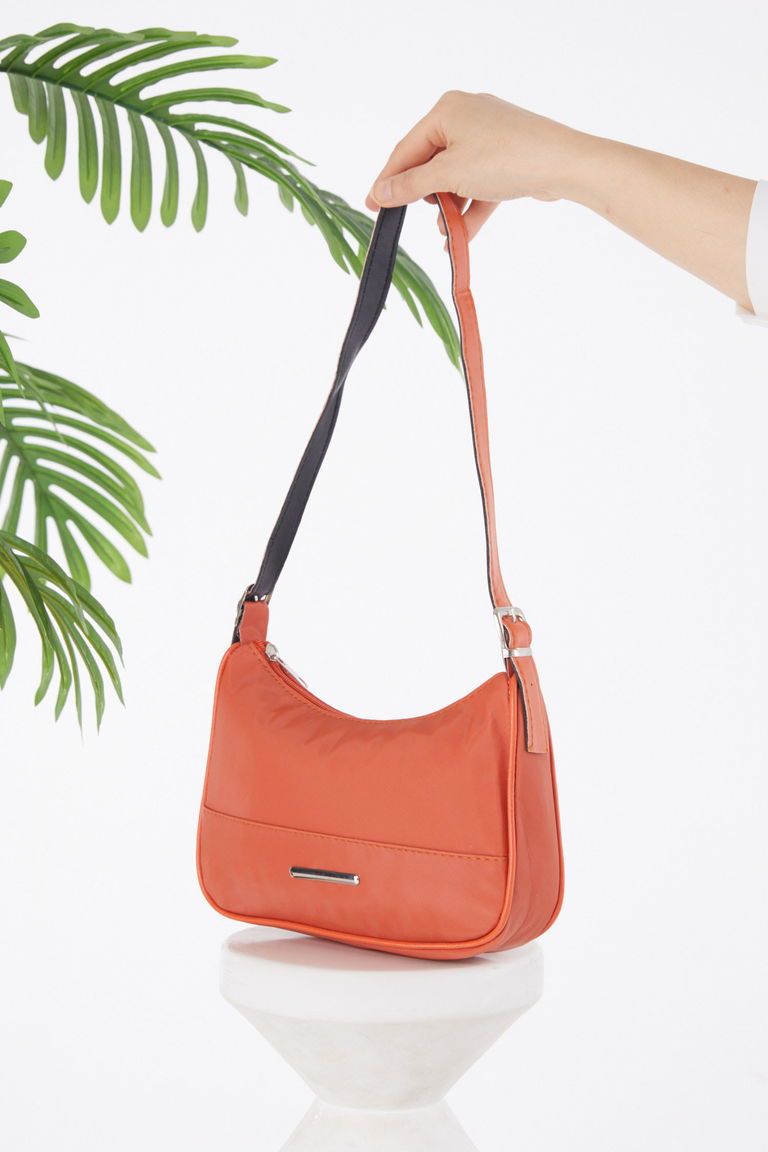 Kadın Turuncu Kol Çantası - 25921 - TOFİSA