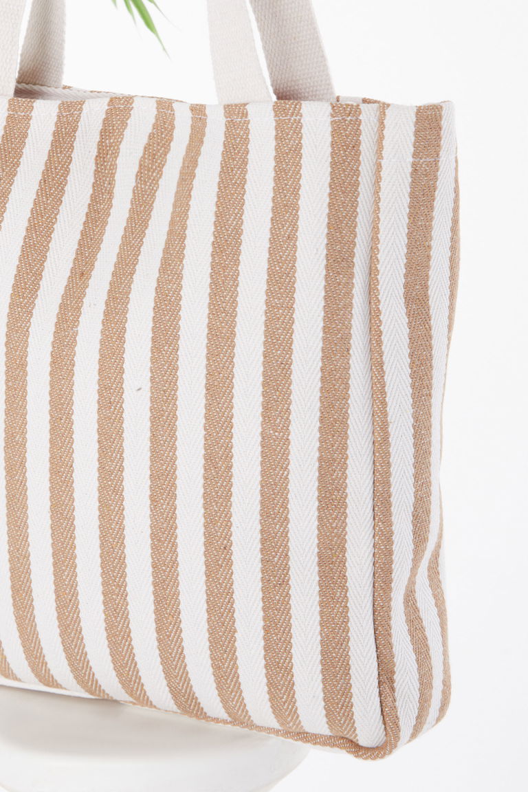 Kadın Vizon Çizgili Kol Çantası - 25787 - TOFİSA