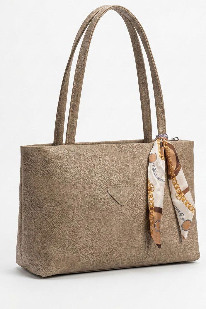 Kadın Vizon Flarlı Kol Çanta - 28319-VIZON - 1