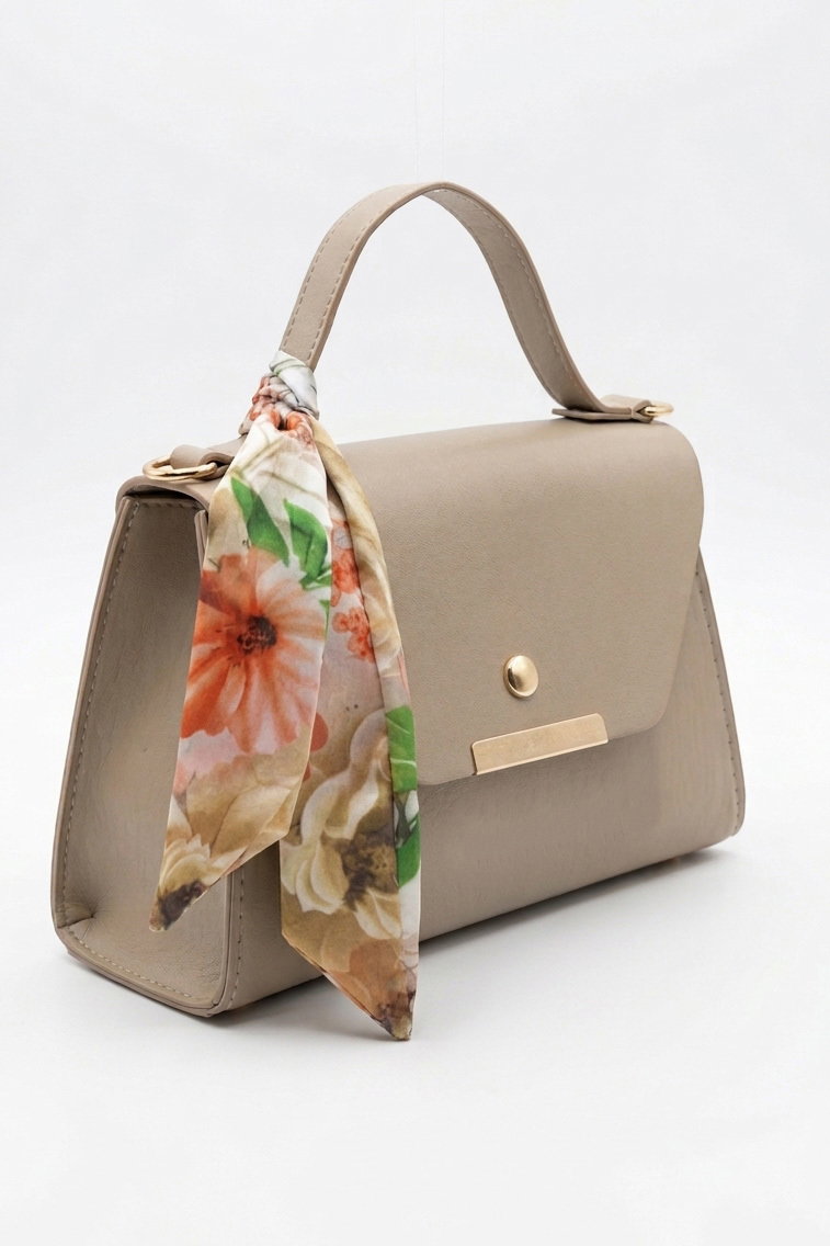 Kadın Vizon Flarlı Mini El Çantası - 28372-VIZON - 2