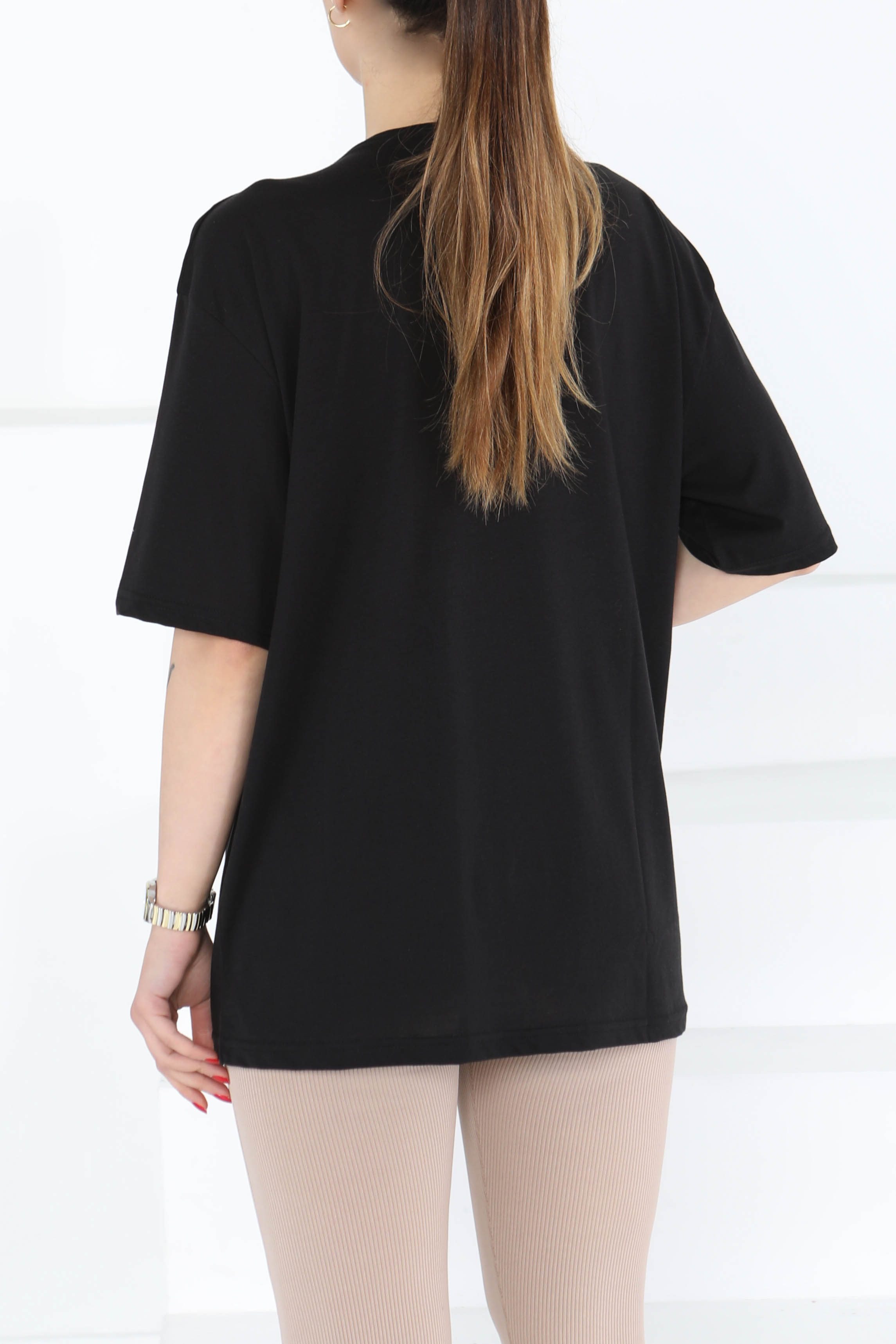 Kaplan Baskılı Kısa Kollu T-Şhirt - 27123 - 5