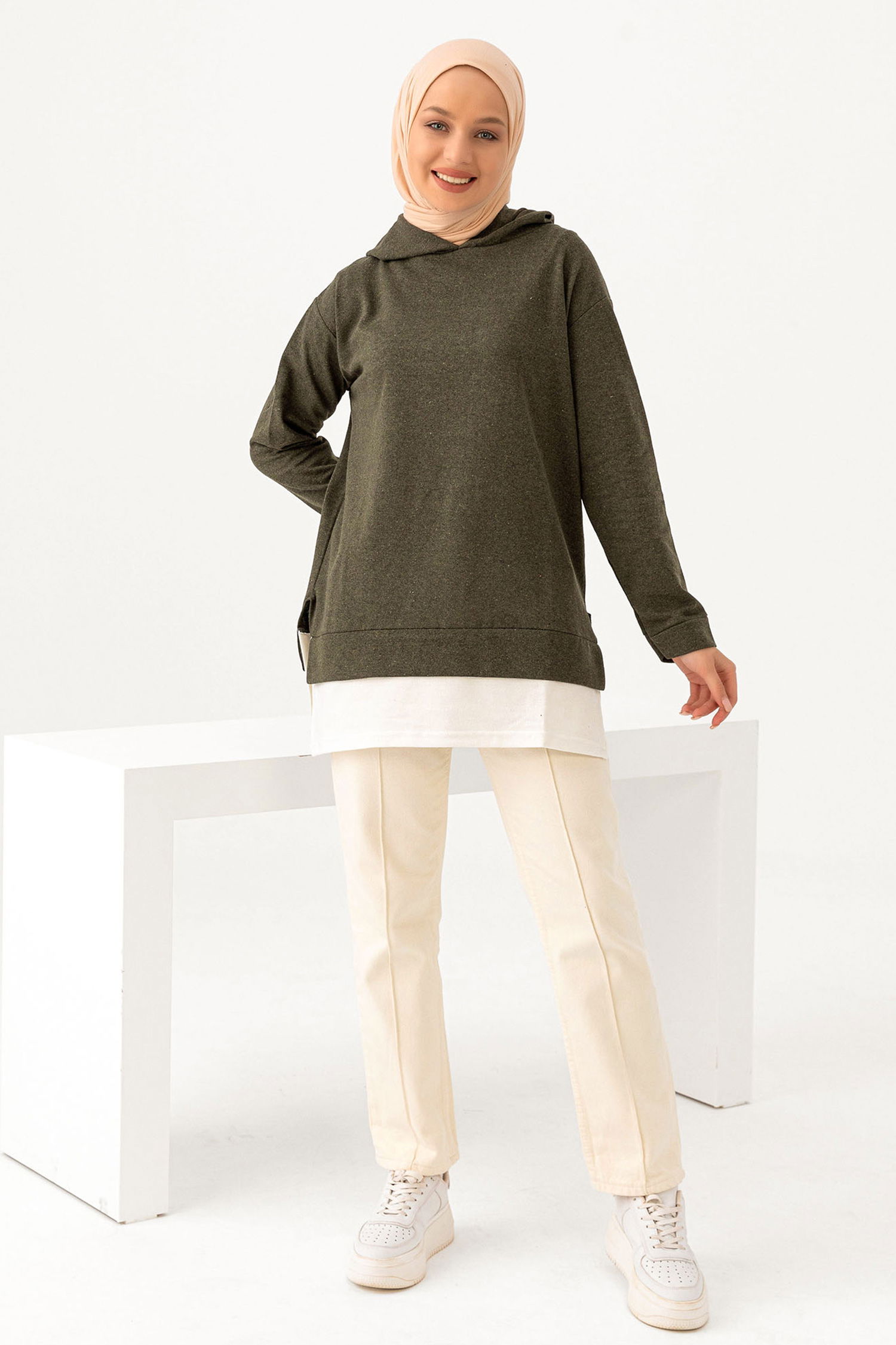 Tunik Haki - 3423 - 3