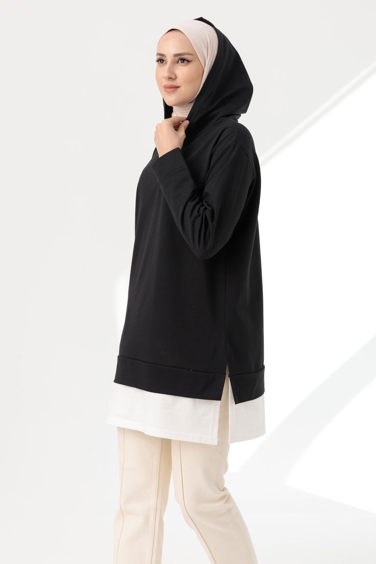 Tunik Siyah - 3423 - TOFİSA