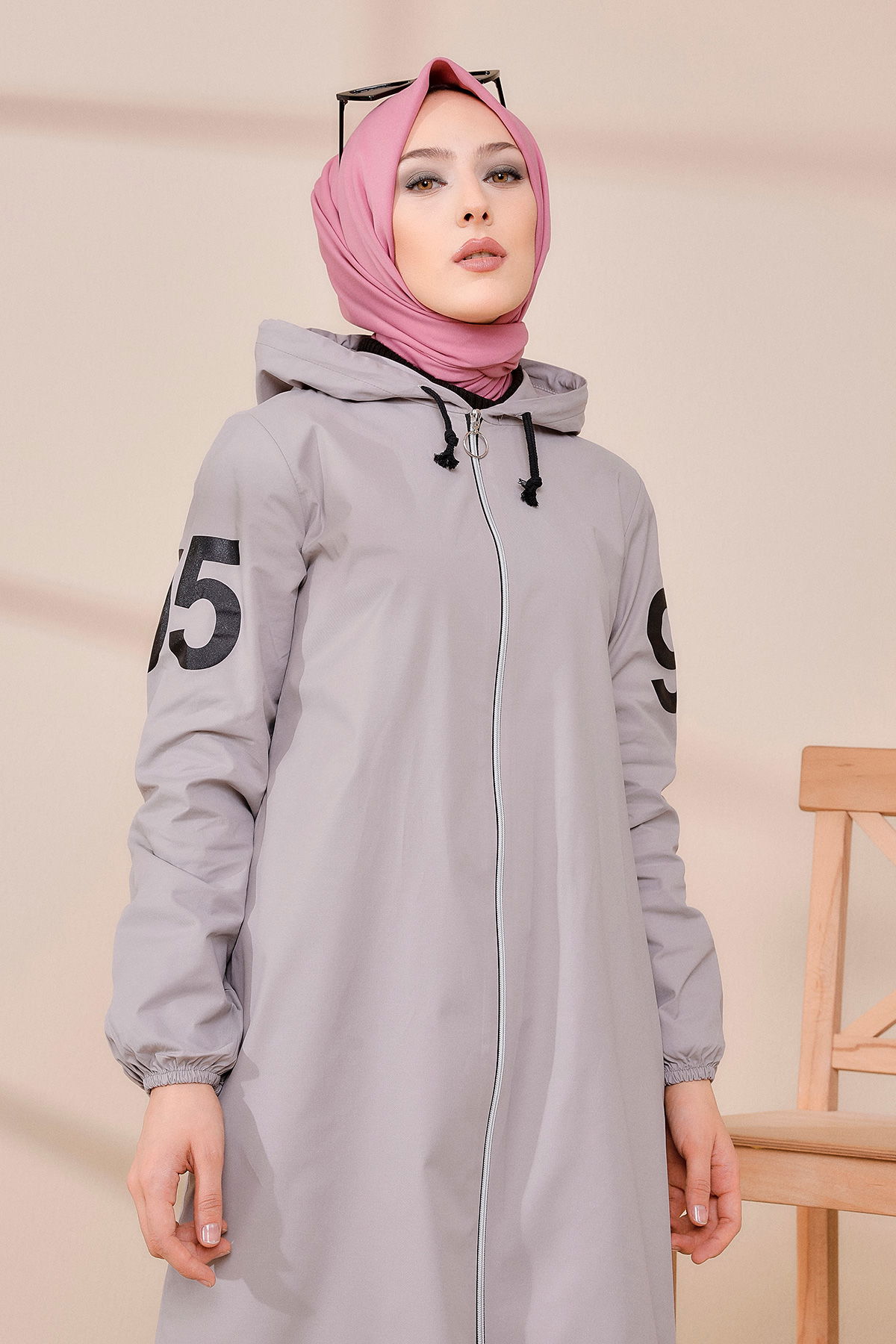 Kap Grı - 7087 - 4