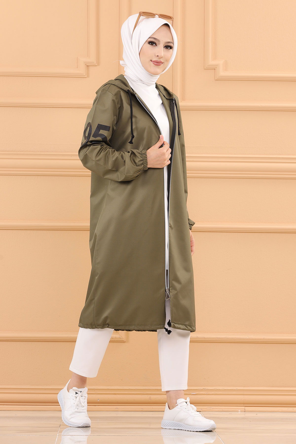KAPSONLU KAP Haki - 7087 - 15