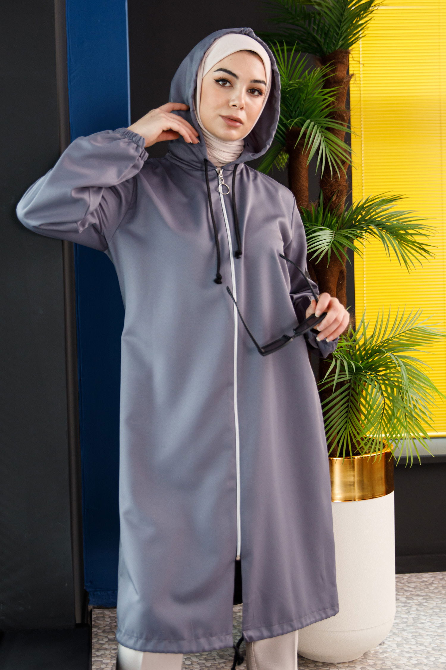 Kap Koyu Gri - 7087 - 4