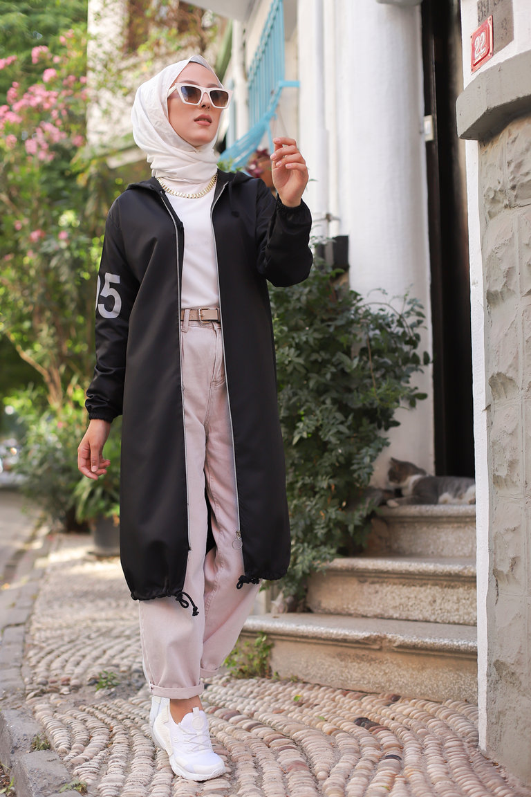 KAPSONLU KAP Siyah - 7087 - TOFİSA