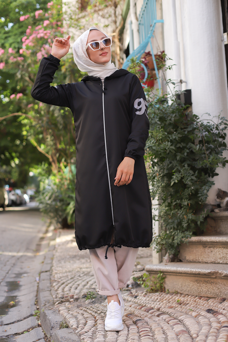 KAPSONLU KAP Siyah - 7087 - TOFİSA