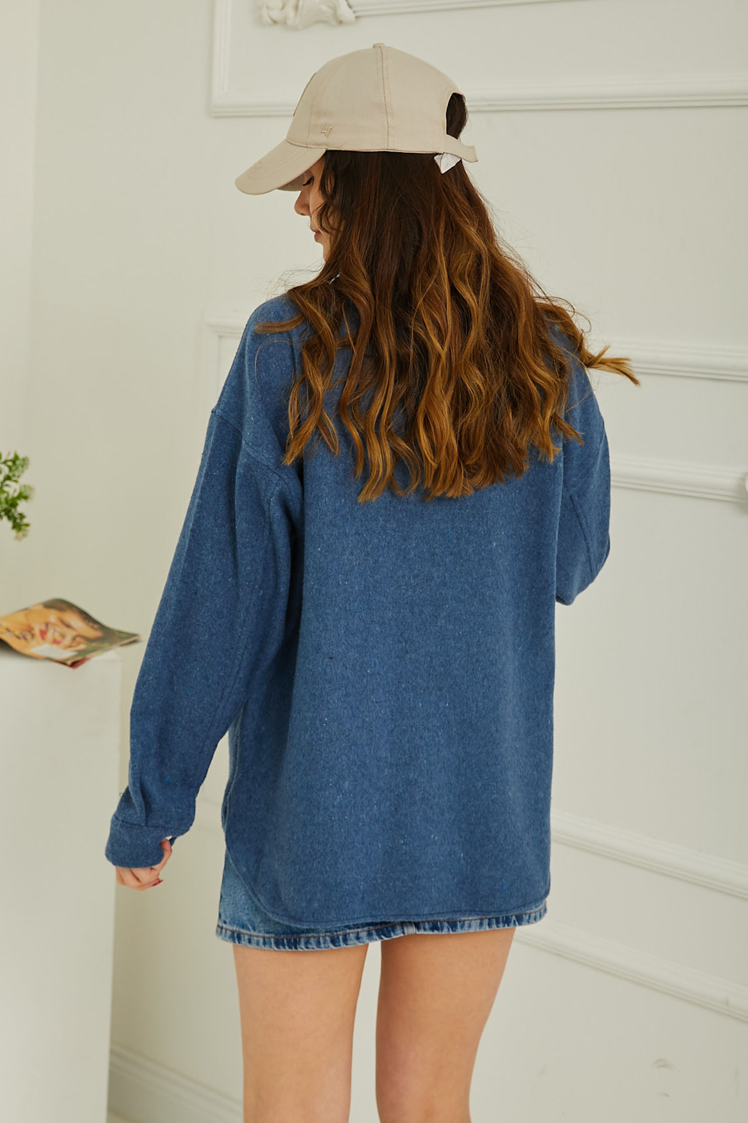 Kaşe Gömlek Indigo - 26739 - 6